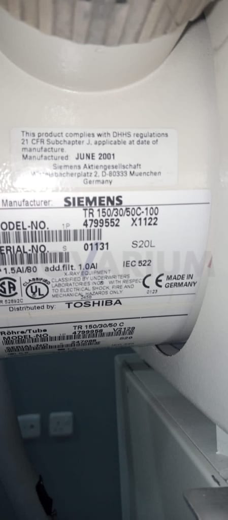 Siemens 4799552 - X-Ray Tube TR 150-30-50C-100.jpg