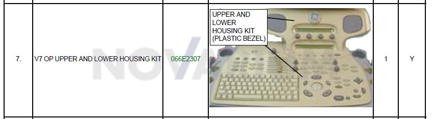 GE 066E2307 - Operation Panel Upper and Lower Housing Kit.jpg