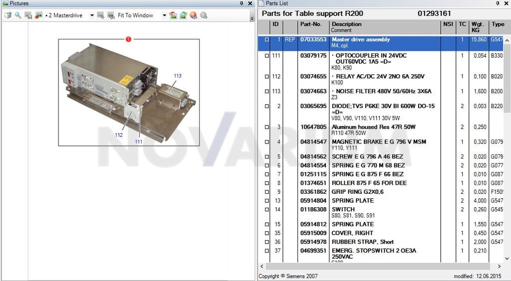 Siemens 7033553 - Master Drive Assy.jpg