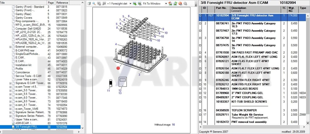Siemens 10182994 - 3-8 Foresight FRU Detector ASM ECAM.jpg