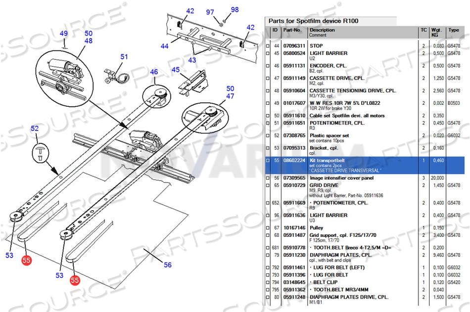 Siemens 8602224 - Kit Transport Belt.jpg