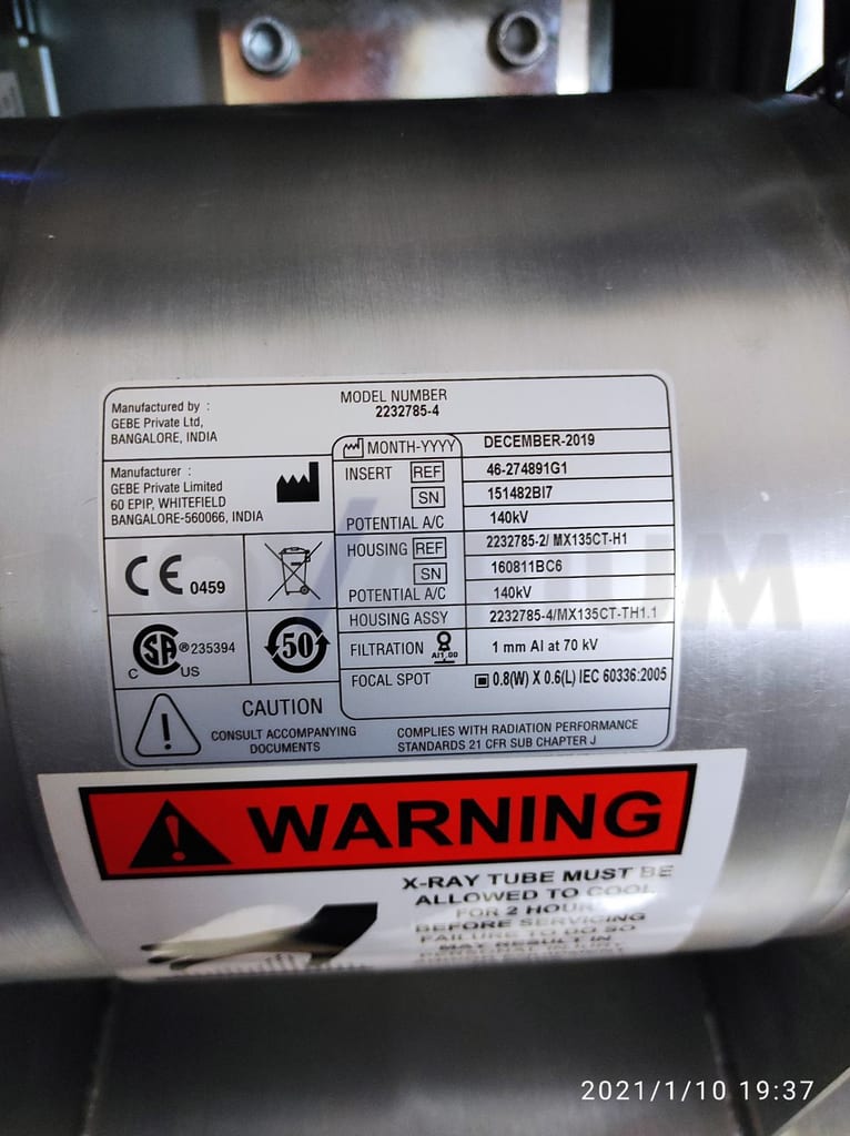 GE 2232785-4 - X-Ray Tube, Insert 46274891-G1.jpg