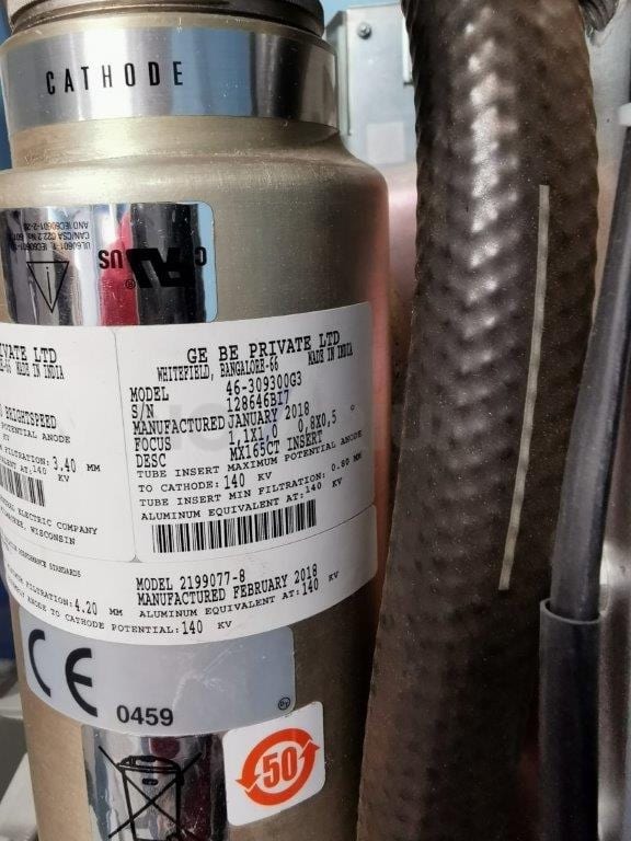 GE 2199077-7 - X-Ray Tube, MX165CT D3146T.jpg