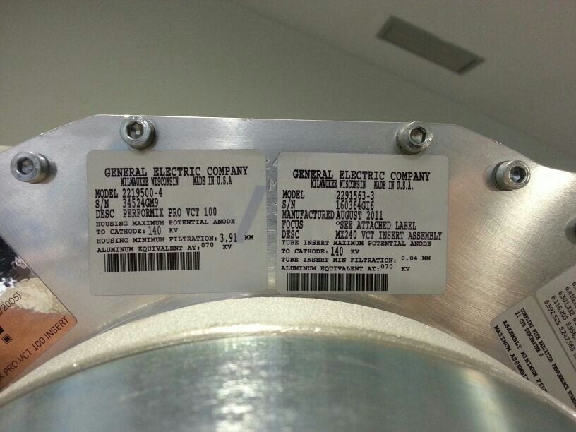 GE 2219500-4 - X-Ray Tube Housing Performix Pro VCT 100, MX-240 VCT Insert Assy 2291563-3.jpg