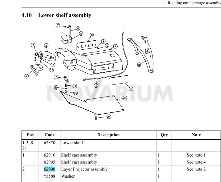 Instrumentarium 62890 - Layer Projector Aseembly.png