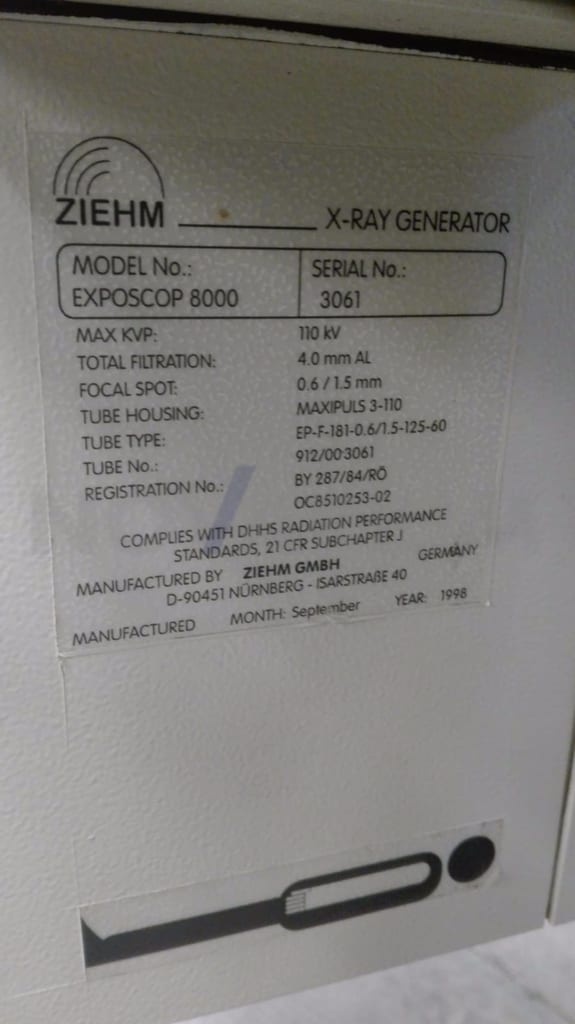Ziehm 912/003061 - Housing Maxiplus 3-110, Insert EP-F181-0.jpg