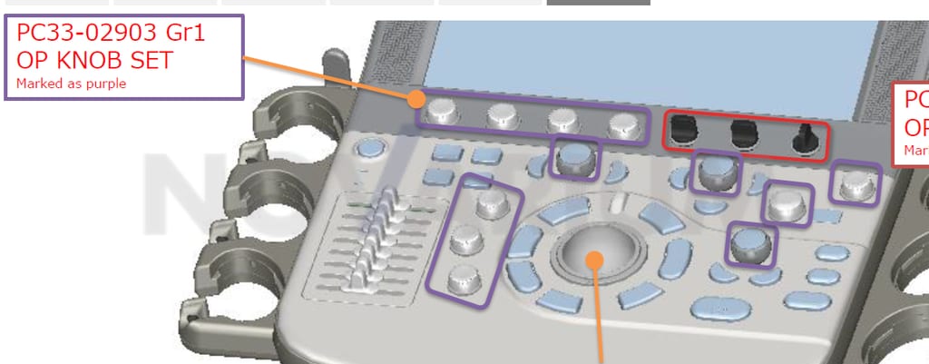 Toshiba PC33-02903 - OP Knob Set 12 pcs kit.png