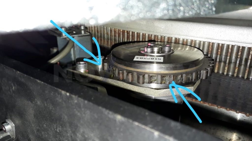 GE 5182284 - Axial Drive Feedback Encoder Assy, with Hi-Reli C-Pulse Encoder .jpg